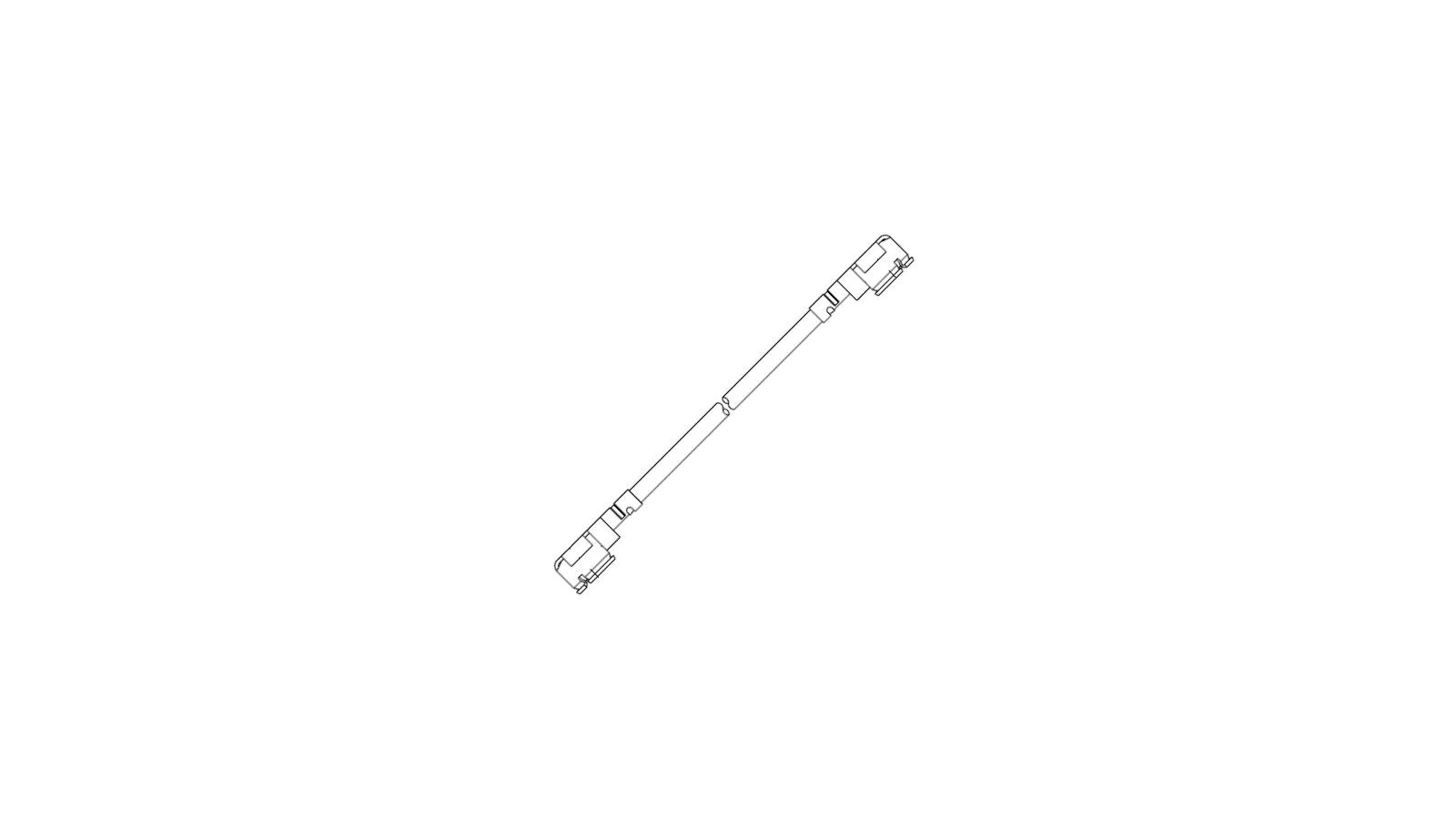U.FL to U.FL Coaxial RF Cable
