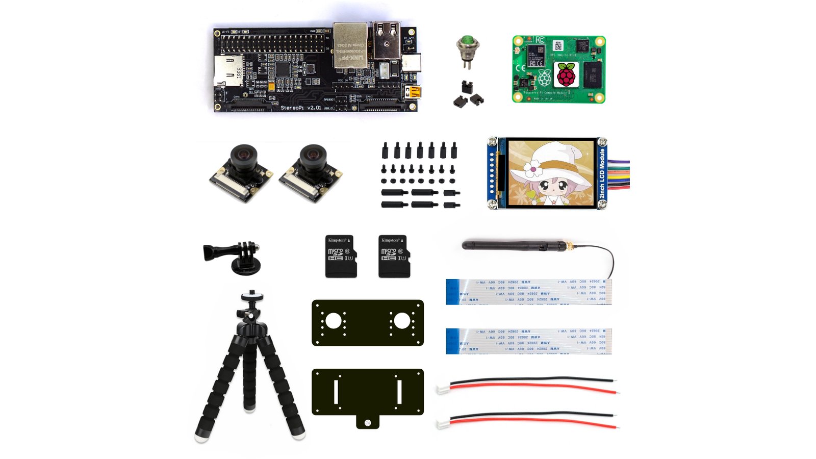 StereoPi v2 Camera Kit