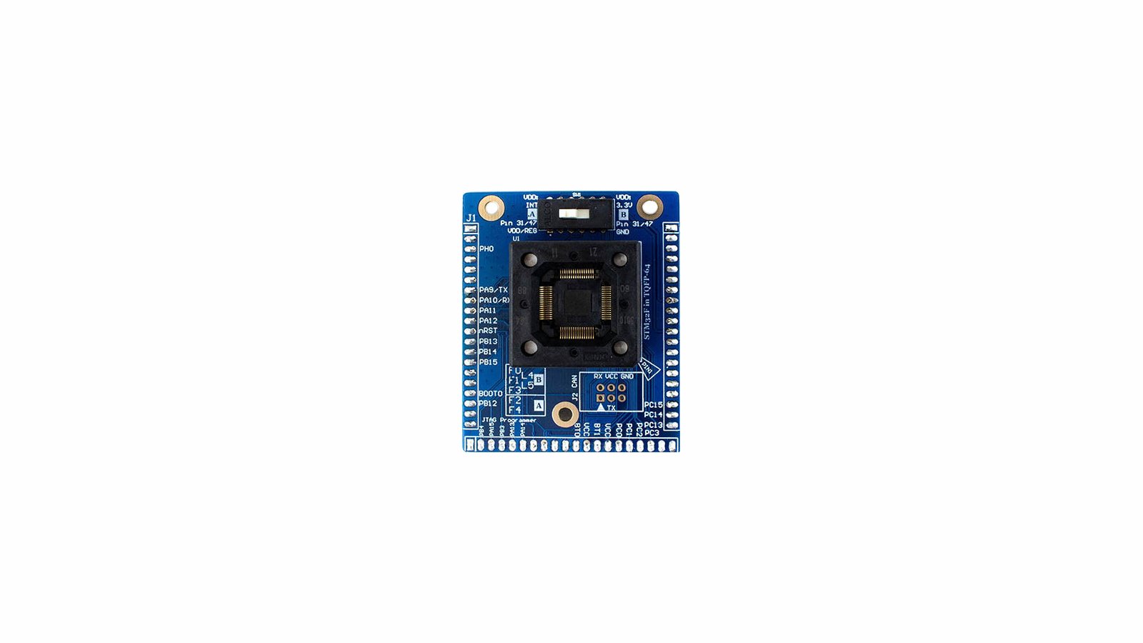 CW308 STM32F Socket Target