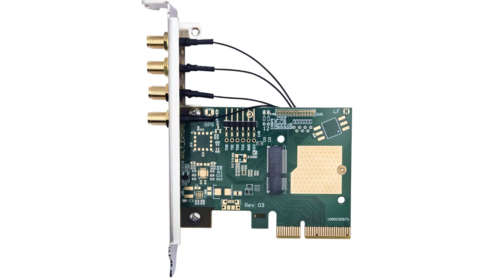 xSDR M.2-to-PCIe Breakout Board